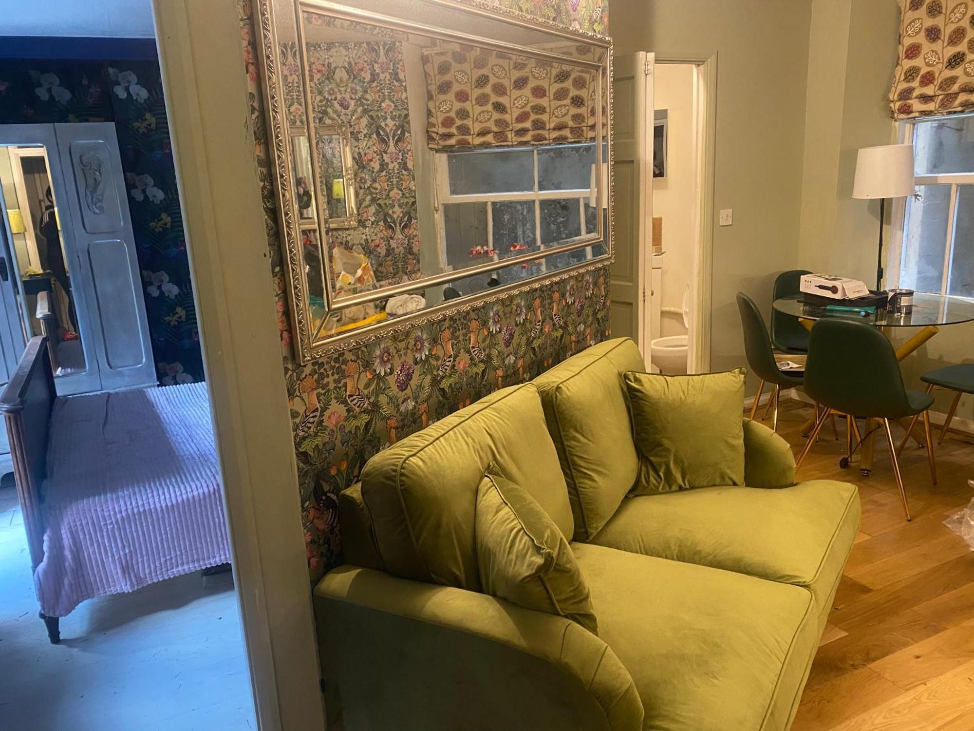 Quiet Lower Floor 2 Bed City Apartment With Private Patio Garden Bath Luaran gambar